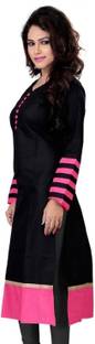 crezz n world Solid Women's Straight Kurta