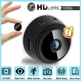 Mini Spy Camera Wireless Hidden Camera Small HD Nanny Cam WiFi Baby Monitor Home Security Surveillance Cam with Night Vision and Motion Detection 