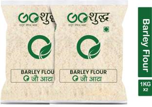 Goshudh Premium Quality Jau Atta (Barley Flour)-1Kg