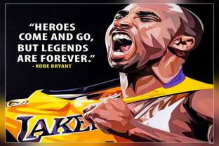 By Basketball Player Inspiration Quotes Kobe Bryant Matte Finish Poster  Paper Print - Quotes & Motivation posters in India - Buy art, film, design,  movie, music, nature and educational paintings/wallpapers at 