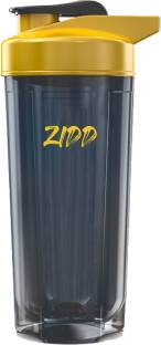 MUSCLEBLAZE Protein Shaker Bottle, BPA-Free Sipper Bottle, Yellow & Black 750 ml Shaker