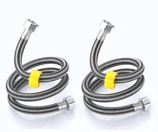 AAI EXCLUSIVE PREMIUM HEAVY QUALITY STAINLESS STEEL 304 CONNECTION PIPE 24 INCH (SET OF 2) Hose Connector