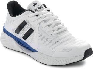 refoam white running shoes