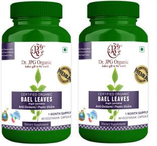 Dr. JPG Organic Bael/Bel Patra Leaves Capsules For Detoxification 120 Veg  Capsules Price in India - Buy Dr. JPG Organic Bael/Bel Patra Leaves  Capsules For Detoxification 120 Veg Capsules online at 