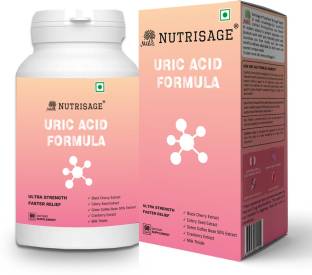 Nutrisage Uric Acid Formula for Men & Women [13 Potent Herbs] All Natural Uric Acid Cleanser