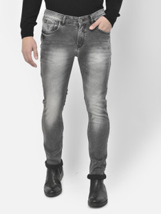 CRIMSOUNE CLUB Slim Men Grey Jeans 