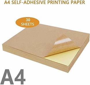 Flipkart.com | True-Ally 30 A4 Sheets Kraft Brown Laser ...