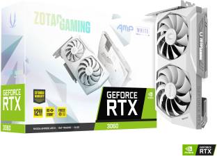 Add to Compare ZOTAC NVIDIA RTX 3060 AMP White Edition 12 GB GDDR6 Graphics Card 1867 MHzClock Speed Chipset: NVIDIA BUS Standard: PCI Express 4.0 16x Graphics Engine: GeForce RTX 3060 Memory Interface 192 bit 5 Years Warranty : 3 Years Standard and 2 Years Extended Warranty on Registration ₹39,299 ₹90,465 56% off Free delivery No Cost EMI from ₹4,367/month