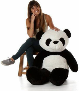panda teddy bear 4 feet
