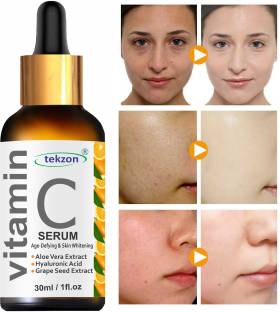 tekzon Vitamin C Anti Ageing Serum for Wrinkles & Fine Lines Fades Dark Spots & Pigmentation