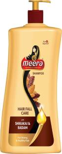 Meera Hairfall Care Shampoo,Goodness Of Badam & Shikakai,Paraben Free