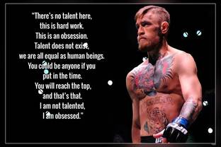 Conor Mcgregor Motivational Quotes Connor Mcgregor Matte Finish Poster Paper Print - Quotes & Motivation,  Sports Posters In India - Buy Art, Film, Design, Movie, Music, Nature And  Educational Paintings/Wallpapers At Flipkart.com