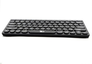 kebyy Wireless Mini Keyboard and Mouse Keypad with 18 Round Keys for Laptop PC 