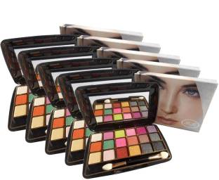 TUPELO combo pack of 5 makhmali eyeshadow steel paris for women 60 g multicolored (pack of 5) 60 g