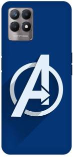 URCHIN Back Cover for Realme 8i Avengers Logo, Avengers, Avengers Logo, Avengers Sign, Marvel, Avenger, Comic