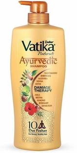 VATIKA Ayurvedic Shampoo, 640ml : Power of Dus Po...