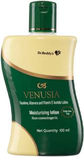 venusia Moisturizing Lotion for Normal Skin with natural Aloe Vera ,100 ml
