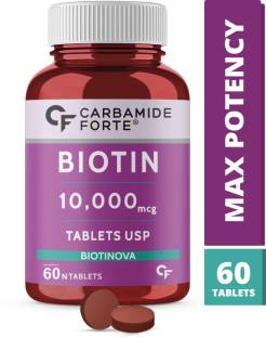 CF Biotin 10000 mcg Tablets for Skin, Nails & Hair Growth for Women and Men  Tablets Price in India - Buy CF Biotin 10000 mcg Tablets for Skin, Nails &  Hair Growth