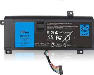 WISTAR G05YJ Y3PN0 P39G M14X Battery for Dell Alienware 14 A14 R4 R3 ALW14D 14D-1528 ALW14D-1528 ALW14... Battery Type: Lithium Polymer Capacity: 69 Wh 4 Cells Battery Life: 3 6 Months warranty ₹4,274 ₹8,999 52% off Free delivery