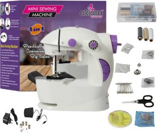 akiara Mini Electric Sewing Machine for Home Use With Sewing Kit Electric Sewing Machine