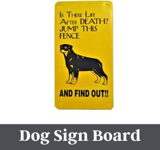 CGSignLab Modern Diagonal Window Cling 36x12 Beware of Dog CGSignLab Modern Diagonal Window Cling 36x12 Beware of Dog