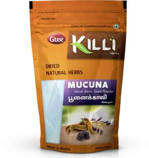 KILLI Mucuna pruriens | Black Kaunch | Poonaikali | Kapikachhu Powder, 100g