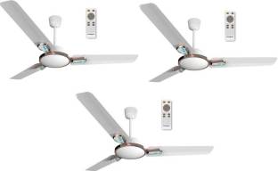 Crompton Energion Stylus white 1200 mm 1200mm PACK OF 3 1200 mm 3 Blade Ceiling Fan