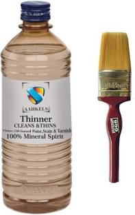 AAHKELS COMBO PACK 500ML THINNER WITH 2 INCH BRUSH Paint Thinner