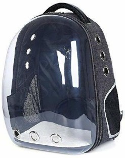 Space Capsule Breathable Transparent Cover Backpack for Pets with 4 Colors Optional ForHe Pet Parrot Bird Small Dog Cats Carrier Backpack 