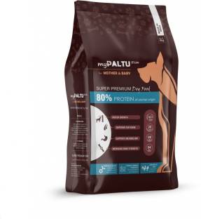 PET LIKES myPALTU Fish, Chicken 3 kg Dry Young Dog Food
