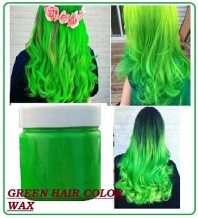 imelda Temporary green hair color wax Natural Instant Hairstyle Cream ,  GREEN - Price in India, Buy imelda Temporary green hair color wax Natural  Instant Hairstyle Cream , GREEN Online In India,