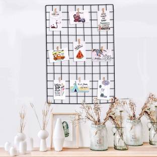 SWEETBERG Wall Grid Panel for Photo Hanging Display & Wall Decoration Organizer
