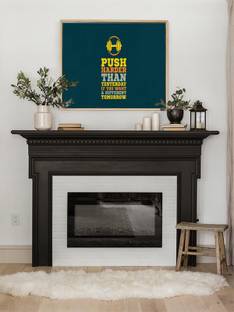 Floater Framed Canvas Gyam Art Wall Print Poster 22x22 Inch - NW-306 Canvas Art