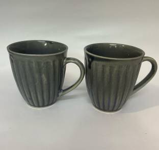 Stunning Fab Set of 2, Greys Ceramic Coffee Mug Price in India - Buy  Stunning Fab Set of 2, Greys Ceramic Coffee Mug online at 