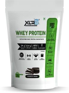 XLR8 Whey Protein with 24 g protein, 5.4 g BCAA - 1 lbs / 454 g Whey Protein