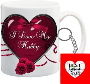 Stylotrendz I Love my Hubby best gift for Husband Ceramic Coffee Mug