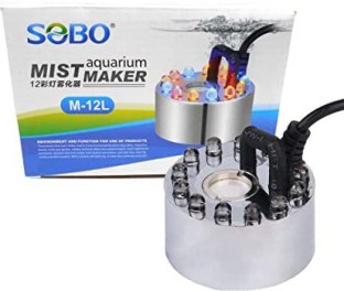 Yosoo Mini Mist Maker Water Fountain Pond Fish Tank Creating Atmosphere for Garden Office Home Room Car 