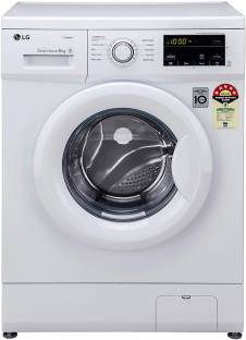LG 6 kg With Smart Diagnosis Fully Automatic Front Load with In-built Heater White
