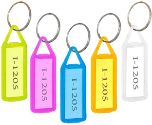 KIDIVO Keyring with Name Tag Or 