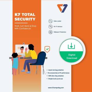 K7 2020 1 PC 3 Years Total Security (Email Delivery - No CD)