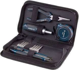 BOSCH Canvas Multifunction Mixed Set (Blue, 14-Pieces) Hand Tool Kit