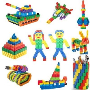 Magnetic Decompression Toy Set Suitable for Adolescents and Adults Recreational Toy Combination Creative Building Block Toys 10 Colors 