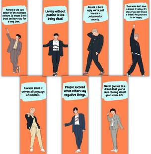 adi grafix anime protagonists aesthetic bookmarks laminated single side print pack of 6 laminated paperback bookmark price in india buy adi grafix anime protagonists aesthetic bookmarks laminated single side print pack