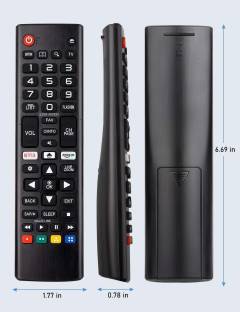 Kpdp Remote Compatible Control for All LG Smart TV LCD LED LED HDTV Plasma Magic Remote Compatible Con... 3.739 Ratings & 1 Reviews Type of Devices Controlled: TV Color: Black 1 month replacement ₹299 ₹1,199 75% off Free delivery