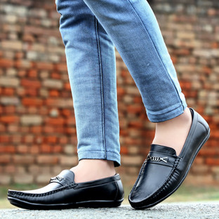 Loafers Black Casual Shoes Loafers 