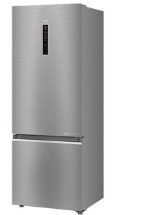 double door fridge with freezer on bottom in india