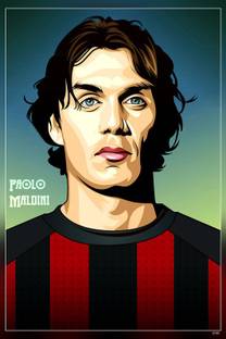 Paolo Maldini Footballer Matte Finish Poster Paper Print - Animation & Cartoons posters in India - Buy art, film, design, movie, music, nature and educational paintings/wallpapers at Paolo Maldini Footballer Matte Finish Poster Paper Print - Animation & Cartoons posters in India - Buy art, film, design, movie, music, nature and educational paintings/wallpapers at
