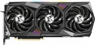 MSI NVIDIA GeForce RTX 3080 Ti GAMING X TRIO 12G 12 GB GDDR6X Graphics Card 1770 MHzClock Speed Chipset: NVIDIA BUS Standard: PCI Express Gen 4 Graphics Engine: NVIDIA GeForce RTX 3080 Ti Memory Interface 384 bit 3 year manufacturer warranty ₹1,30,421 ₹2,90,000 55% off Free delivery Buy 3 items, save extra 5%
