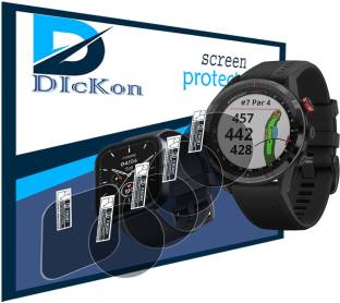 DICKON Screen Guard for Garmin Approach S62 Air-bubble Proof, Anti Bacterial, Anti Glare, Anti Fingerprint, Anti Reflection, UV Protection, Smart Screen Guard, Scratch Resistant Smartwatch Screen Guard Removable N/A ₹149 ₹899 83% off