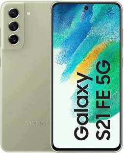 Add to Compare SAMSUNG Galaxy S21 FE 5G (Olive, 128 GB) 478 Ratings & 18 Reviews 8 GB RAM | 128 GB ROM 16.26 cm (6.4 inch) Display 32MP Rear Camera 4500 mAh Battery 1 Year Warranty Provided by the Manufacturer from Date of Purchase ₹49,499 Free delivery Bank Offer